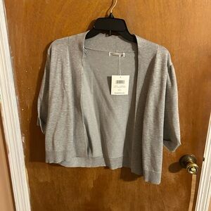 89th & Madison Light Gray Women's Cardigan